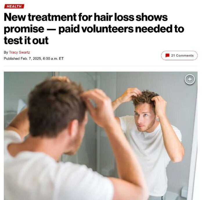 Волосы назад! Плешивым посвящается:  обнадёживающие новости дня. - новости