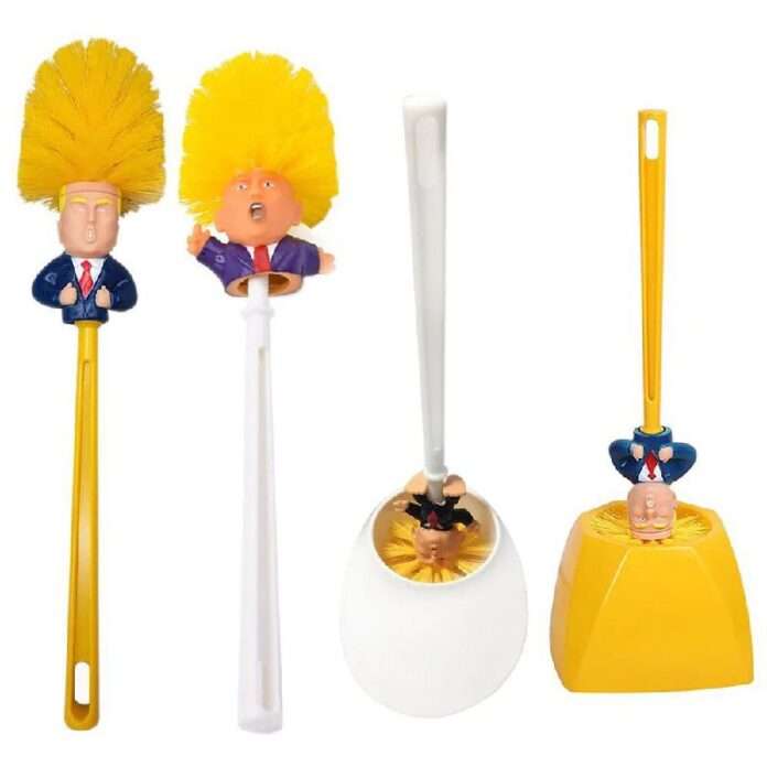 На китайских маркетплейсах раскупили все ёршики с Трампом. Китайцы чистят головой президента США туалеты на фоне введённых им ог... - новости