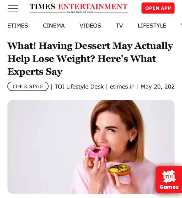 Сладкое помогает эффективнее похудеть, выяснили исследователи. - новости