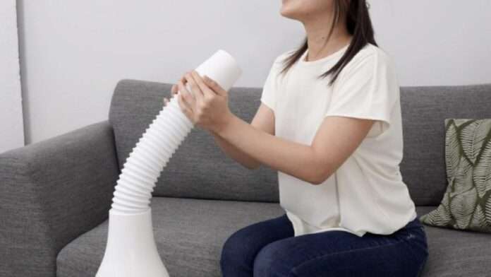 Японцы придумали по-настоящему полезный гаджет — переносной кондиционер с хладагентом. - новости