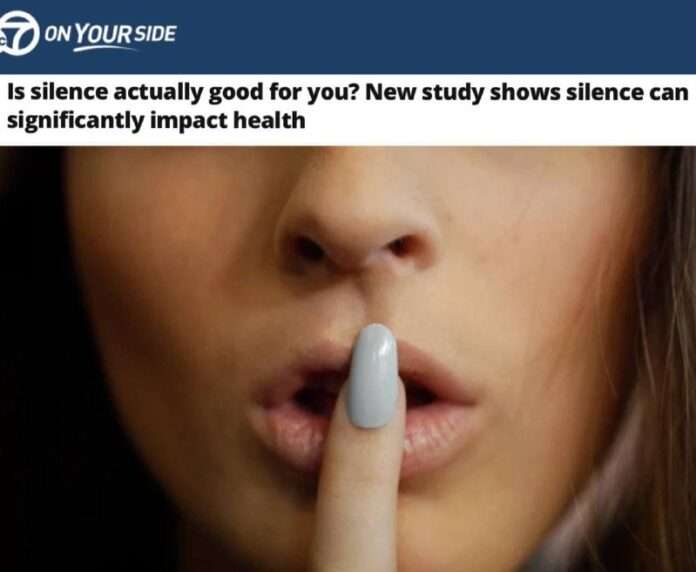 Три дня молчания делают вас умнее. - новости