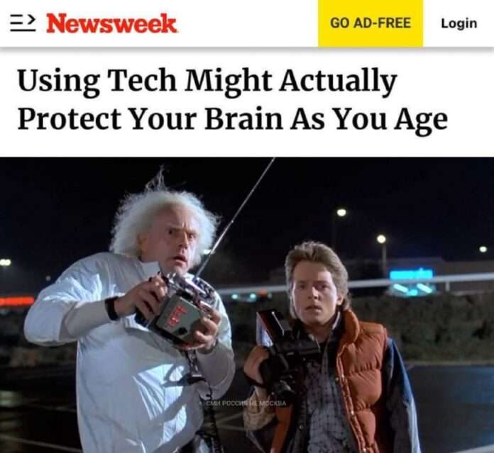 ☝️От гаджетов НЕ тупеют. Наоборот, ученые выяснили, что использование смартфона в пожилом возрасте сокращает риск деменции, да и... - новости