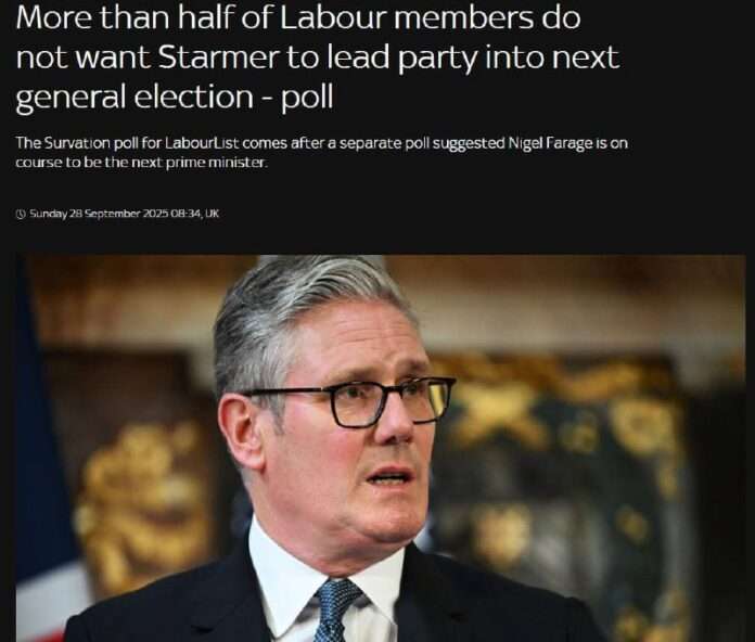 🇬🇧 Кир Стармер стал самым непопулярным премьером Британии в истории опросов - новости