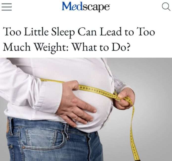 Недосып всего на час в сутки может привести к набору до двух килограммов в неделю. - новости
