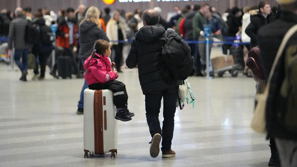 Самолет в небе