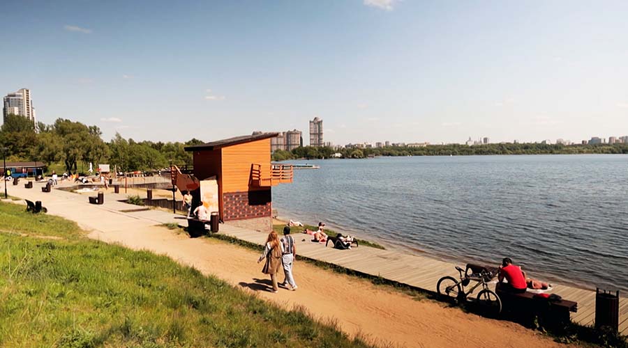 Строгино пейзаж