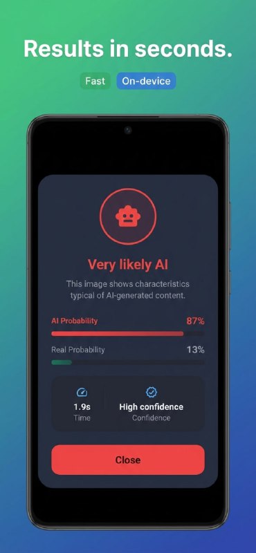 Результат работы детектора