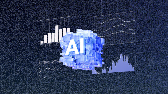 Девушка с безупречной кожей и стеклянным взглядом, символизирующая дипфейк