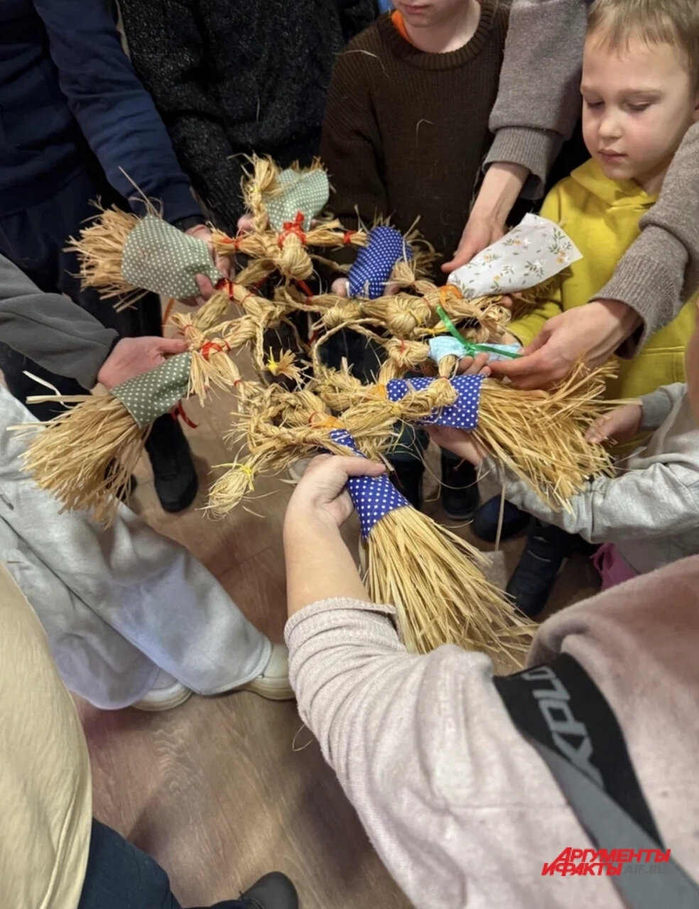 Процесс создания куклы