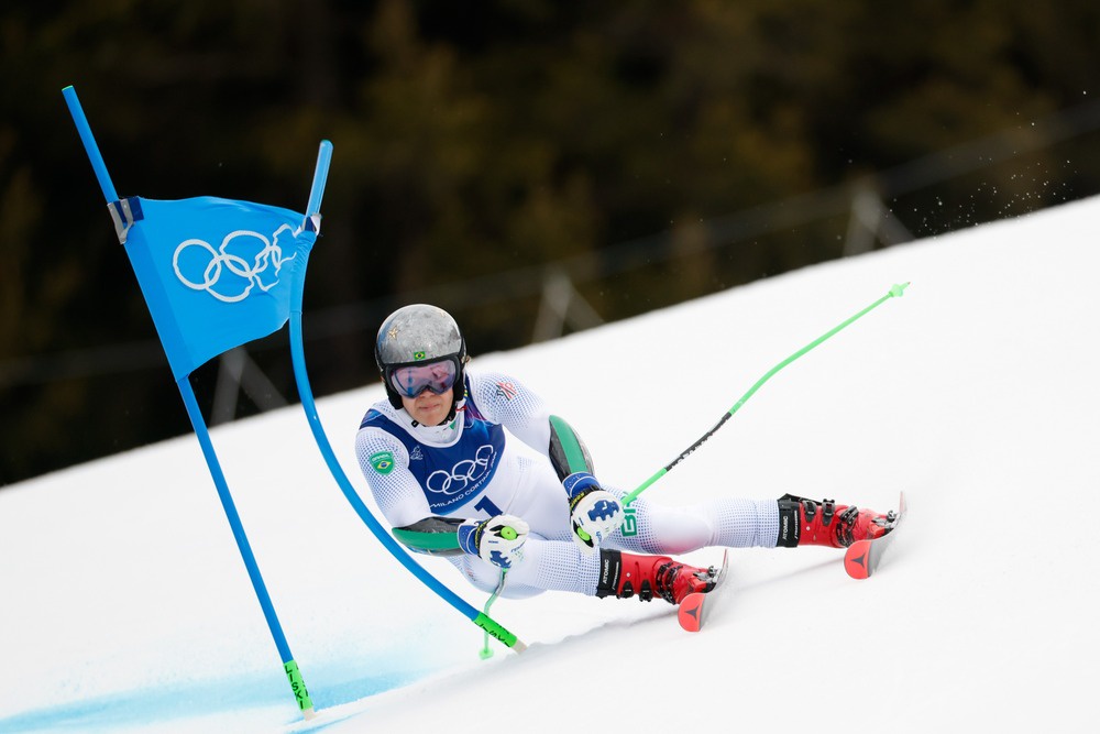 Лукас Бротен празднует победу