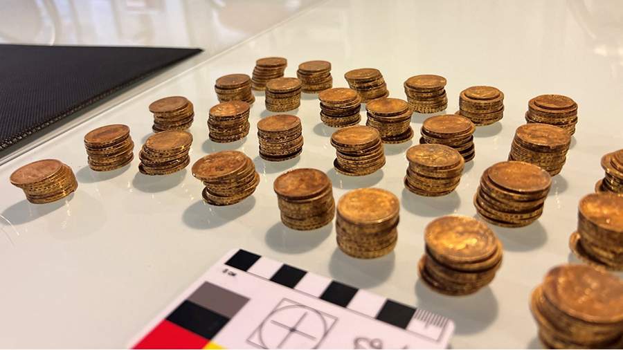 Золотые монеты Торжка