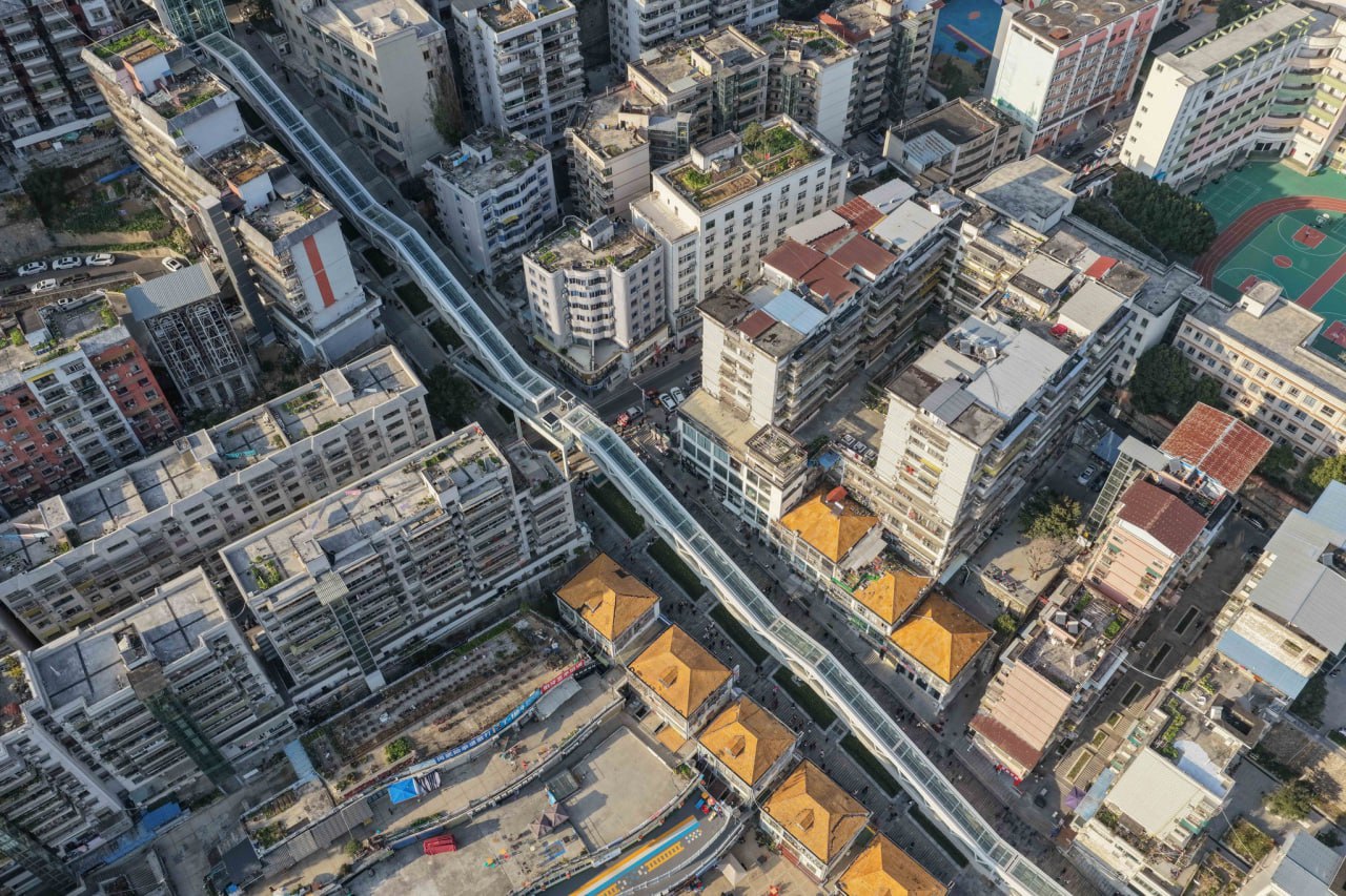 Сложный рельеф местности