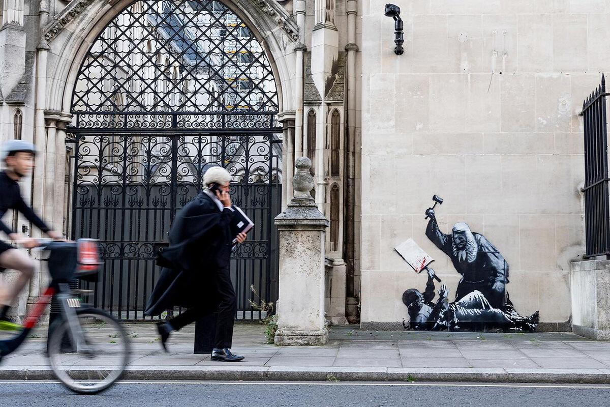 Картина Бэнкси