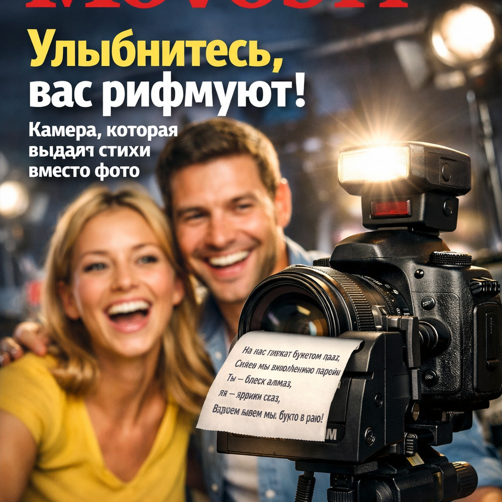 Камера, создающая стихи вместо фотографий