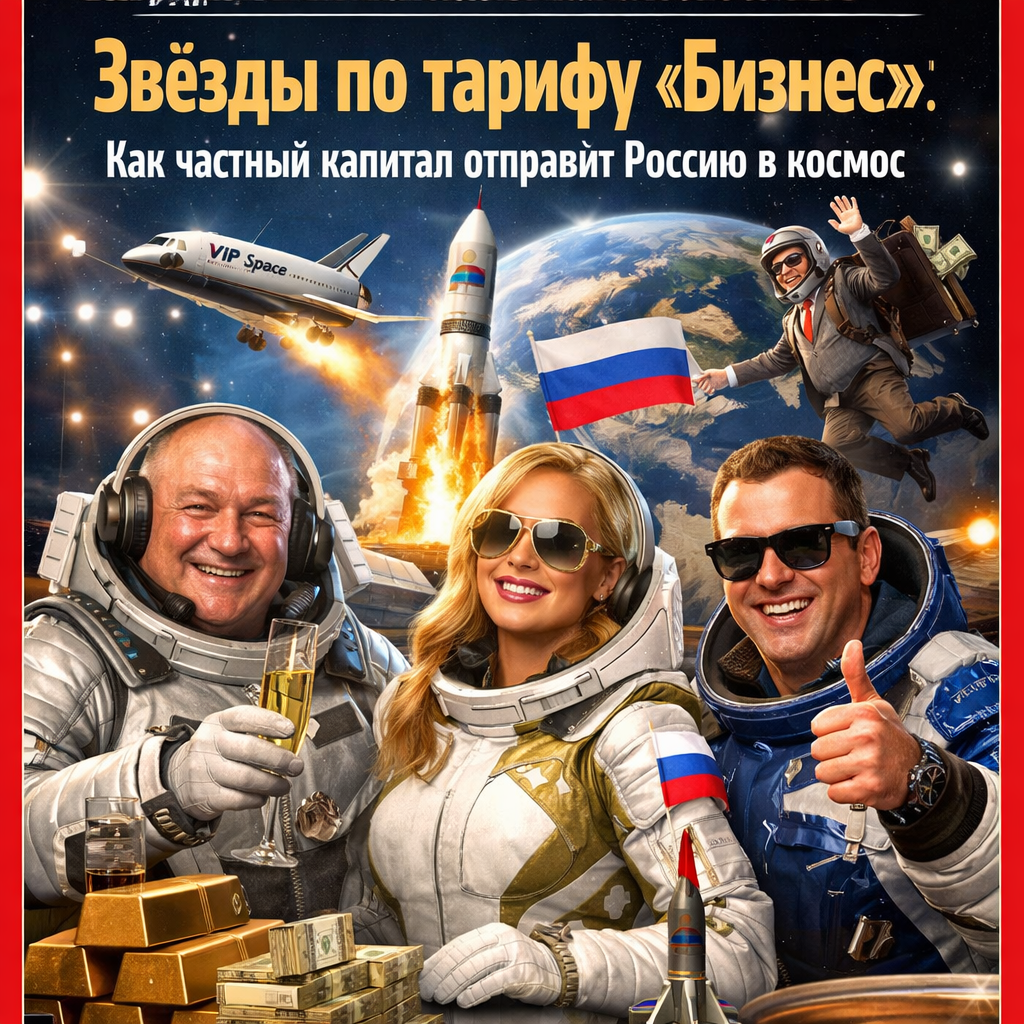 Иллюстрация частных инвестиций в космическую отрасль России
