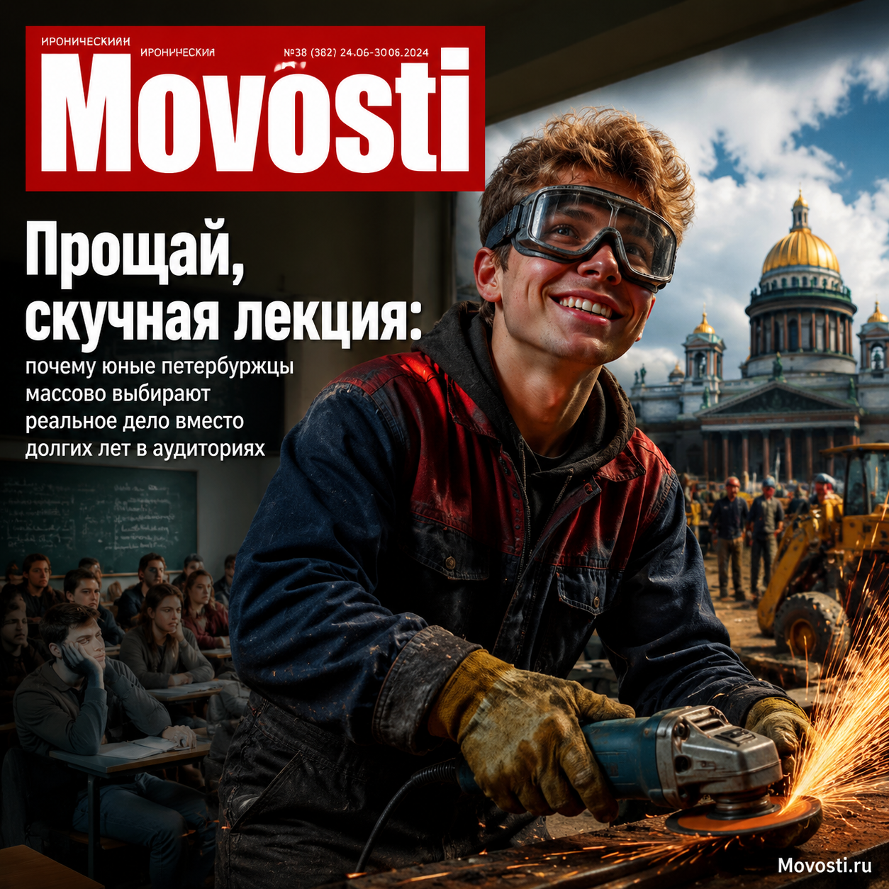 Юные петербуржцы выбирают практическое обучение