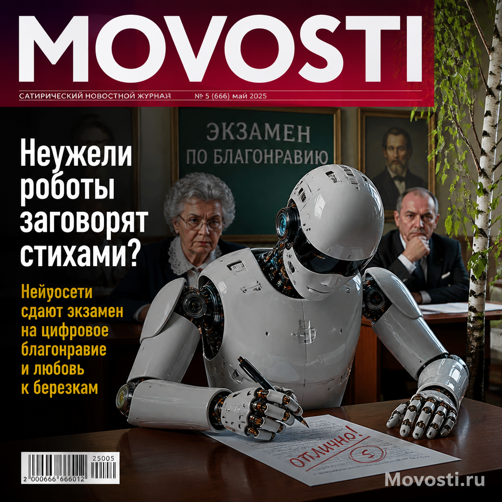 Иллюстрация нейросетей, сдающих экзамен на любовь к природе
