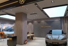Изображение автомобиля Volkswagen, символизирующего переход к экологии и устойчивому развитию