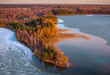 Элитный курорт для рыб на водохранилище Волги