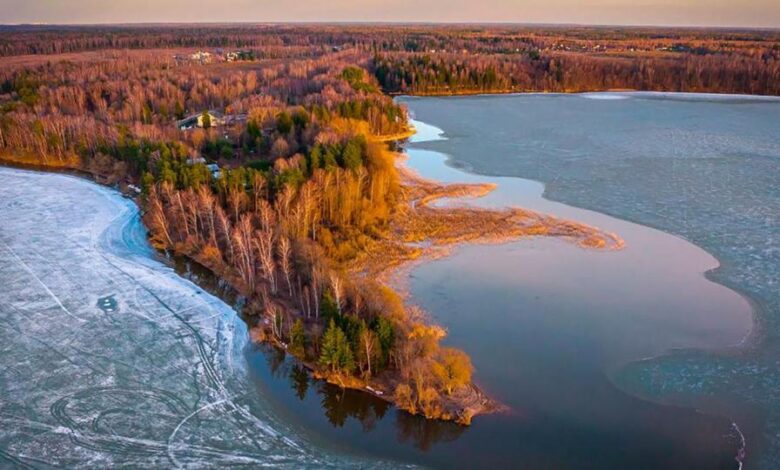 Элитный курорт для рыб на водохранилище Волги