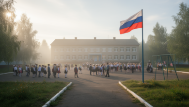 Строительство школы будущего в Покровском