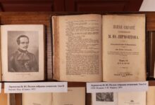 Изображение, иллюстрирующее связь между Лермонтовым, Врубелем и английским акцентом в контексте литературного наследия