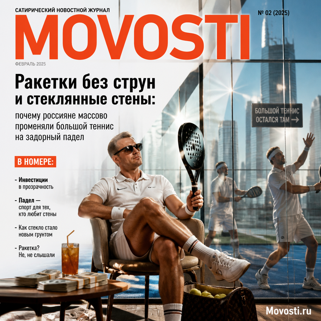 Игроки в падел на фоне стеклянных стен