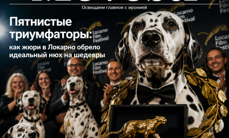 Плакат фестиваля Локарно с изображением жюри и награжденных фильмов