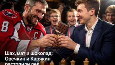 Овечкин и Карякин на турнире вундеркиндов в Чебоксарах