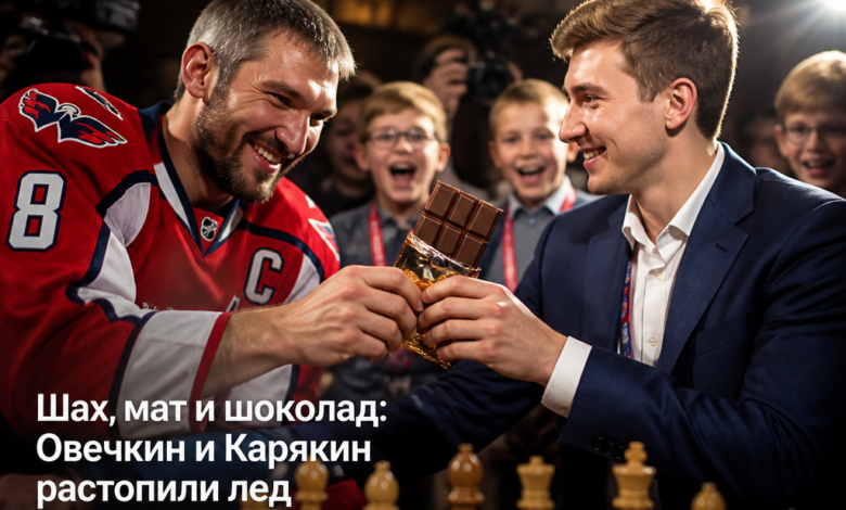 Овечкин и Карякин на турнире вундеркиндов в Чебоксарах