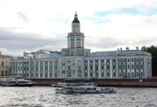 Изображение нового здания Кунсткамеры, которое будет использоваться для хранения редких экспонатов
