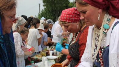Хлебные мешанки и кукольные чаепития на фестивале Знак русского