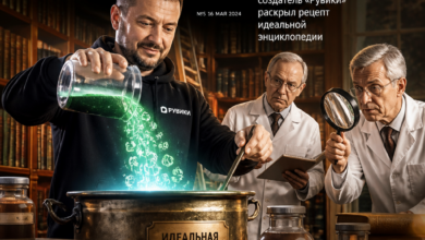 Изображение, иллюстрирующее взаимодействие нейросетей и академической науки в создании энциклопедий.