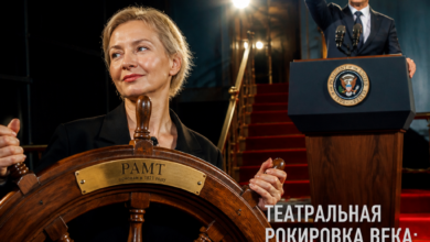 Марина Брусникина и Алексей Бородин в театре