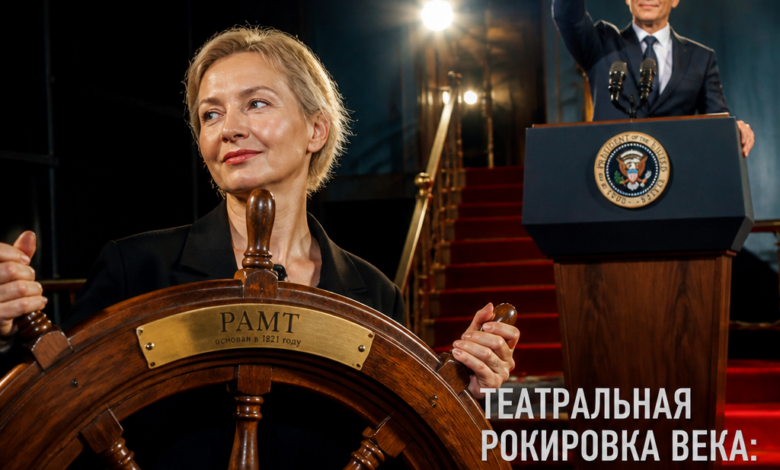Марина Брусникина и Алексей Бородин в театре