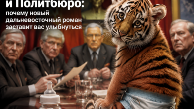 Иллюстрация к роману о тиграх и политике