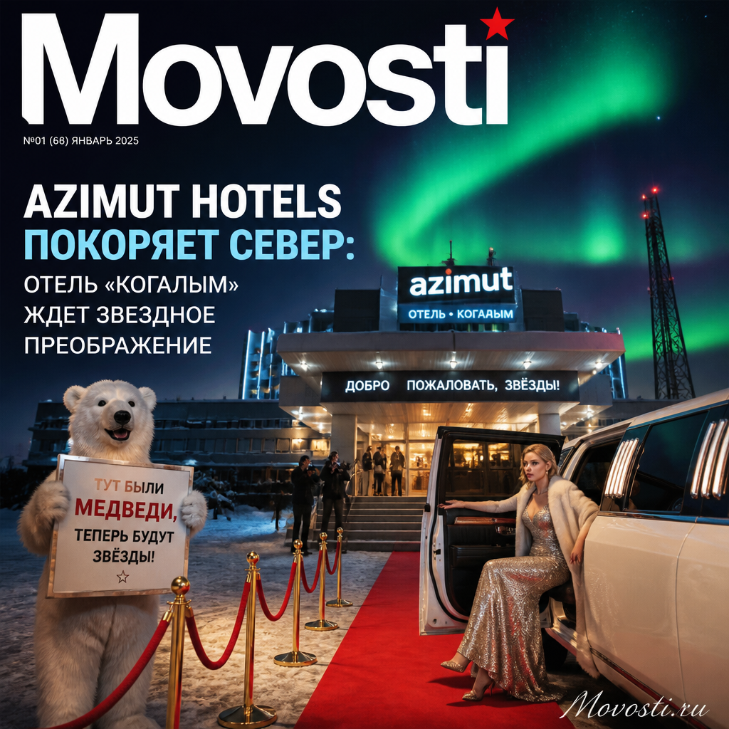 Отель «Когалым» от Azimut Hotels в Северном регионе