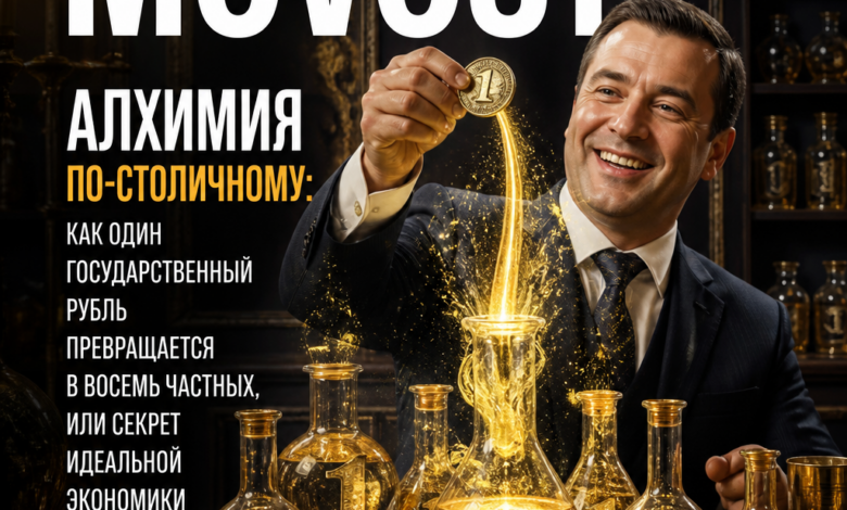 Иллюстрация, отображающая процесс превращения государственного рубля в частные деньги