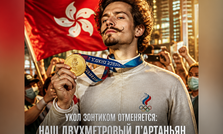 Двухметровый д'Артаньян возвращает золото и гимн в Гонконге