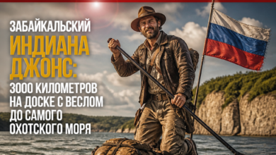 Забайкальский Индиана Джонс, 3000 километров на доске с веслом