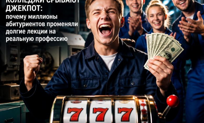 Студенты колледжа на практическом занятии