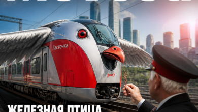 Беспилотный поезд «Ласточка» на МЦК, расправляющий свои крылья