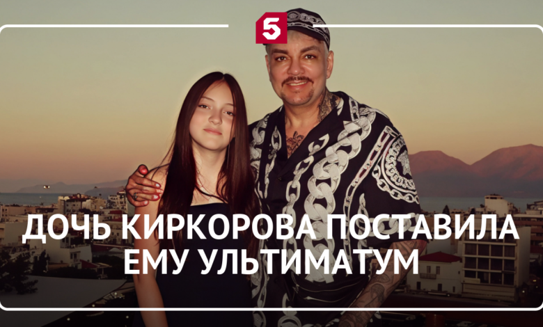 Изображение наследницы Киркорова с мамонтенком на фоне поп-корабля